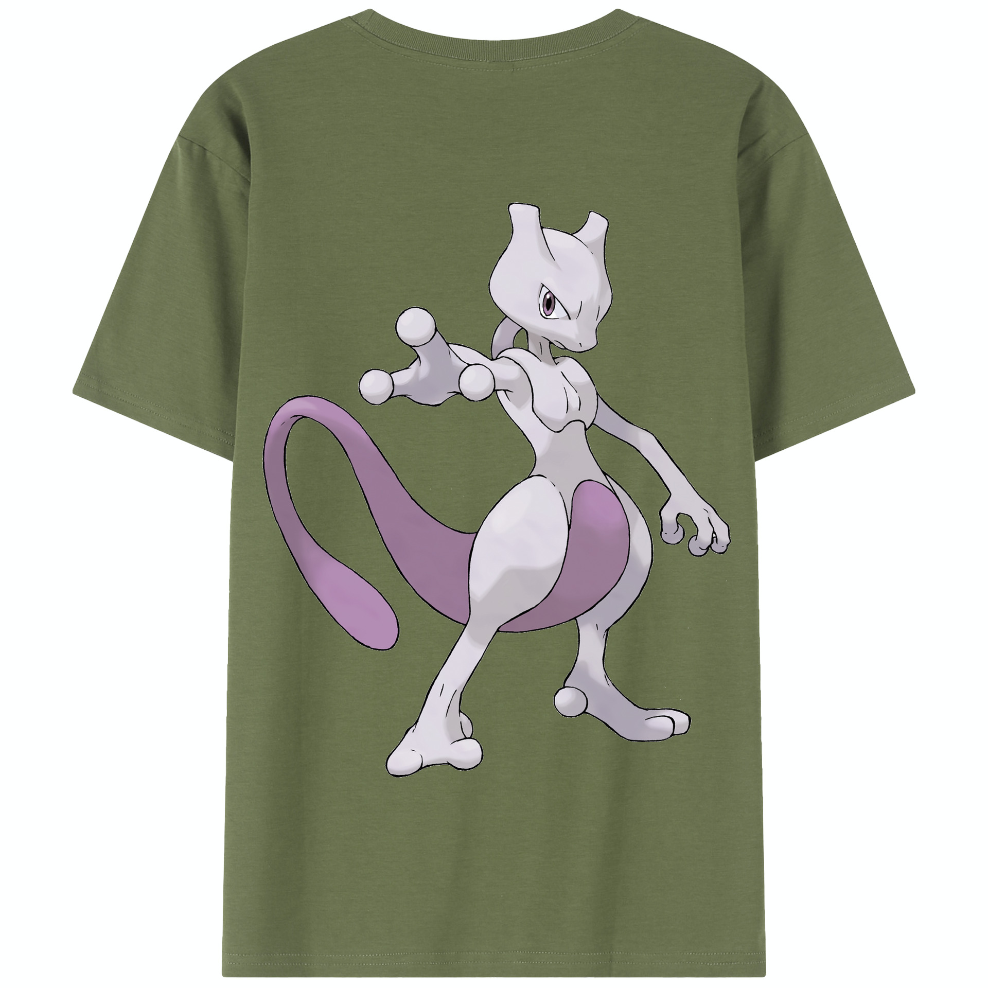 （画像用） ポケットモンスター Pokémon 綿100％半袖Tシャツ（背面プリント）